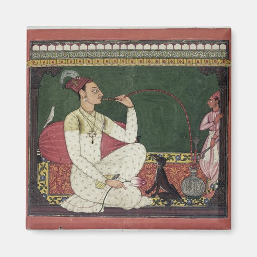 Raja Medini Pal, auf der Rückseite in Takar einget Magnet (Vorne)