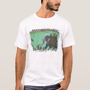 Raja Sarup Singh von Udaipur, auf einer Eberjagd T-Shirt