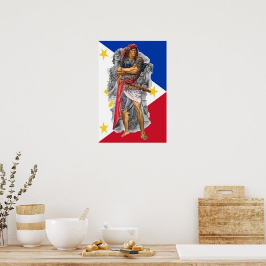 Raja Solaiman-Plakat Poster (Küche)