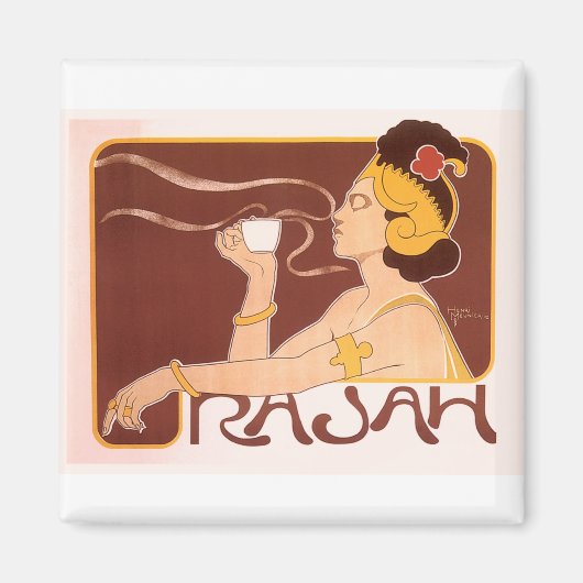 Rajah Coffee Magnet (Vorne)