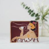 Rajah Coffee Postkarte (Stehend Vorderseite)