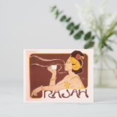 Rajah Coffee Postkarte (Stehend Vorderseite)