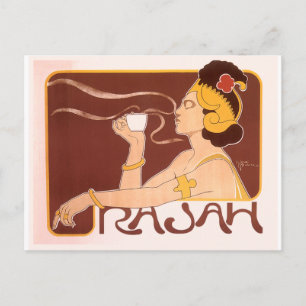 Rajah Coffee Postkarte