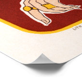 Rajah, Henri Meunier Poster (Ecke)