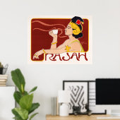 Rajah, Henri Meunier Poster (Heimbüro)