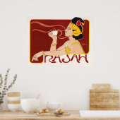 Rajah, Henri Meunier Poster (Küche)