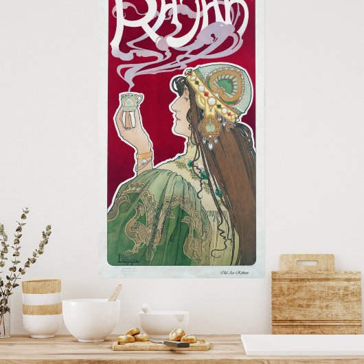 Rajah Tea Poster (Küche)