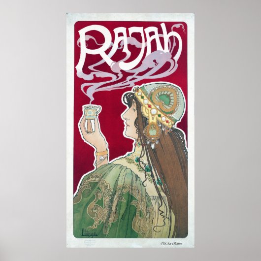 Rajah Tea Poster (Vorne)
