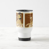Rajah Vintag Coffee Advertising Reisebecher (Mittel)