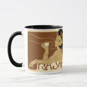 Rajah Vintag Coffee Advertising Tasse