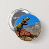 Rajasarus Dinosaurier Button (Vorne & Hinten)