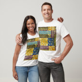 Rajasthan Indian, Patchwork-Teppich-Textur. T-Shirt (Unisex)