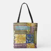 Rajasthan Indian, Patchwork-Teppich-Textur. Tasche (Rückseite)