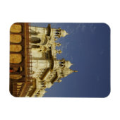 Rajasthan, Indien Eine stehende und zufällige Frau Magnet (Horizontal)