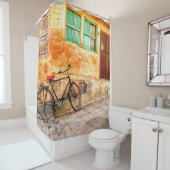 Rajasthan Street Scene: Indischer Stil Duschvorhang (Beispiel)