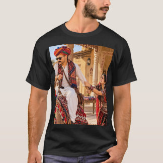 RAJASTHANI ERBE TRADITIONELLES INDISCHES KUNST T-S T-Shirt