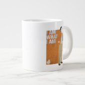 Rajesh | Ich bin, was ich bin Jumbo-Tasse (Vorderseite Rechts)