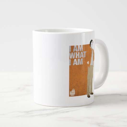 Rajesh | Ich bin, was ich bin Jumbo-Tasse (Vorderseite Rechts)