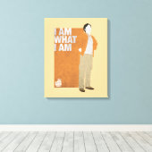 Rajesh | Ich bin, was ich bin Leinwanddruck (Insitu (Holzboden))