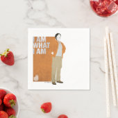 Rajesh | Ich bin, was ich bin Serviette (Beispiel)