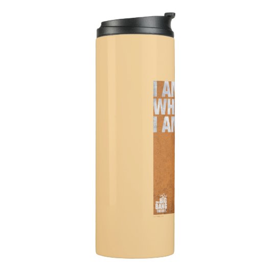 Rajesh | Ich bin, was ich bin Thermosbecher (Nach links gedreht)