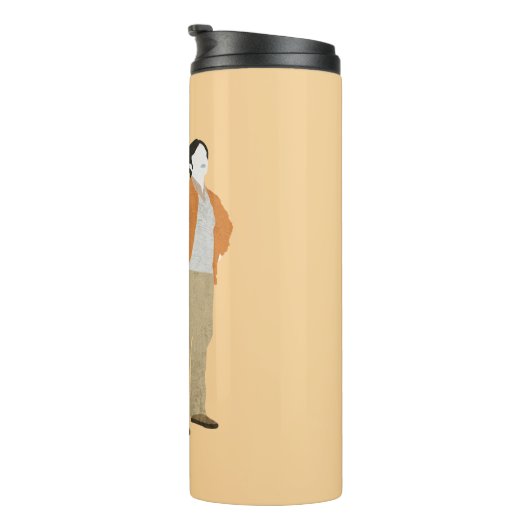 Rajesh | Ich bin, was ich bin Thermosbecher (Nach rechts gedreht)