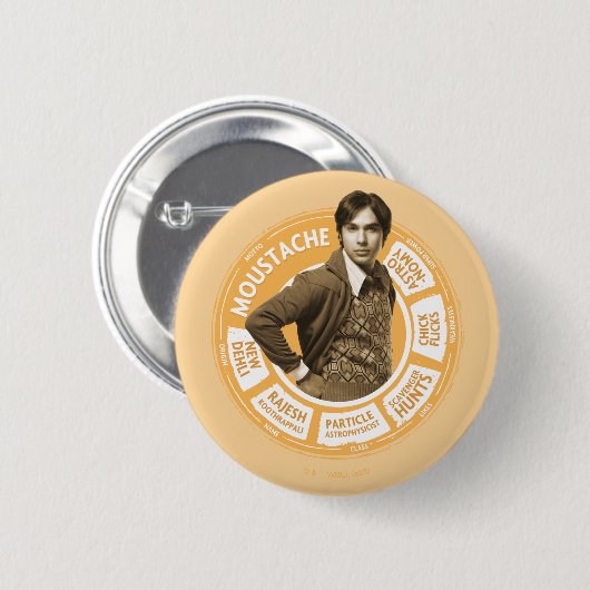 Rajesh Info Graphic Button (Vorne & Hinten)