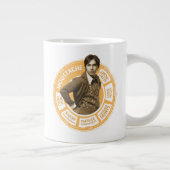 Rajesh Info Graphic Jumbo-Tasse (Rechts)