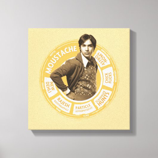 Rajesh Info Graphic Leinwanddruck (Vorderseite)