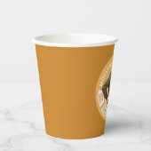 Rajesh Info Graphic Pappbecher (Vorderseite)