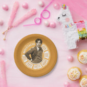 Rajesh Info Graphic Pappteller (Party)