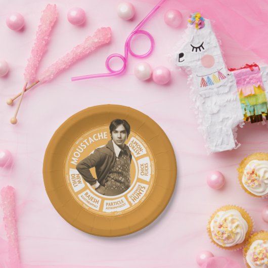 Rajesh Info Graphic Pappteller (Party)