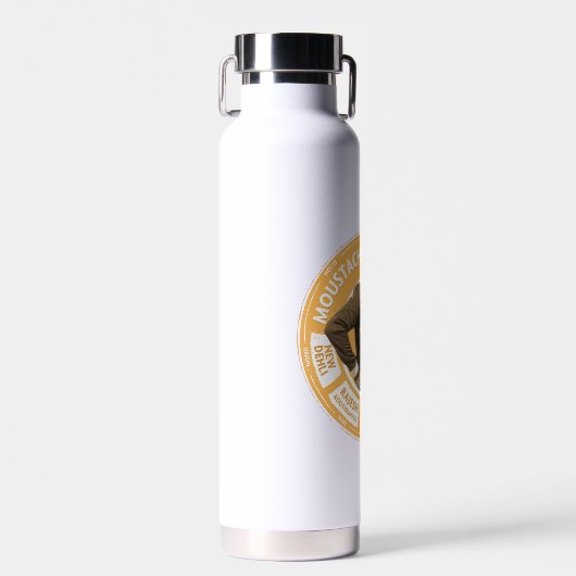 Rajesh Info Graphic Trinkflasche (Vorne)