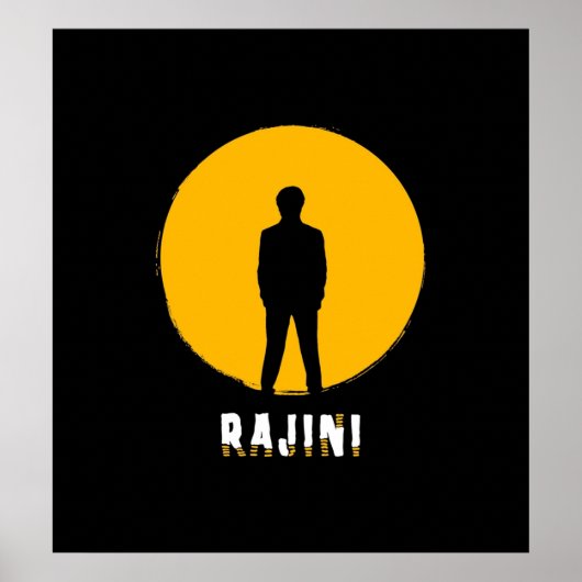 RAJINIKANTH Thalaivar Poster (Vorne)