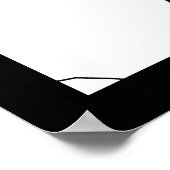 Rajkot Gujarat Stadtplan Poster (Ecke)