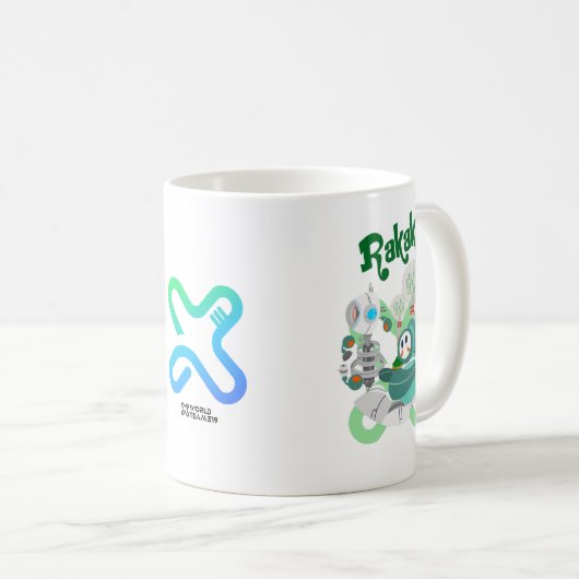 Rakaka coffee cup kaffeetasse (VorderseiteRechts)