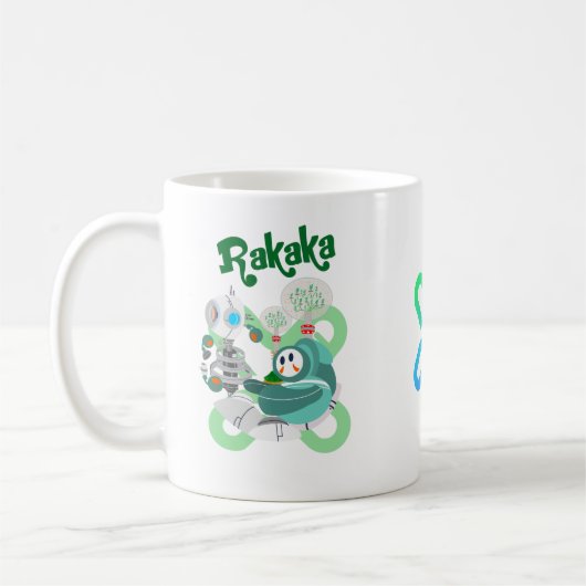 Rakaka-Kaffeetasse Kaffeetasse (Links)