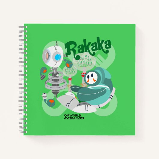 Rakaka Notizbuch (Vorderseite)