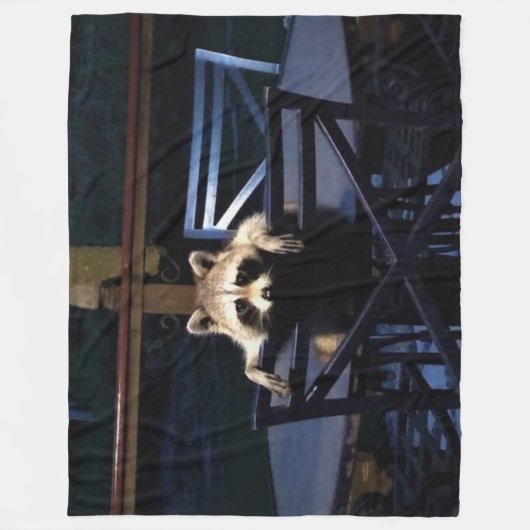 RAKCOON FLEECEDECKE (Vorderseite)