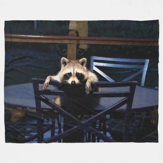 RAKCOON FLEECEDECKE (Vorderseite (Horizontal))