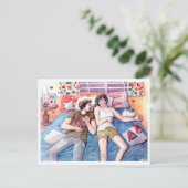 "Rakenrol" - inspiriert durch den philippinischen Postkarte (Stehend Vorderseite)