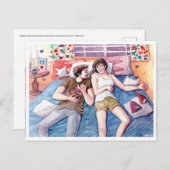 "Rakenrol" - inspiriert durch den philippinischen Postkarte (Vorne/Hinten)