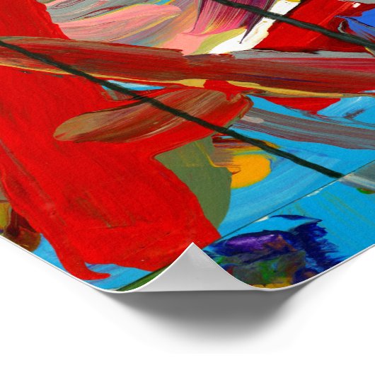 Rakete #19 poster (Ecke)