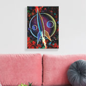 Rakete #54 leinwanddruck (Insitu (Wohnzimmer))