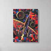 Rakete #55 leinwanddruck (Vorderseite)