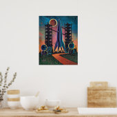 Rakete #85 poster (Küche)