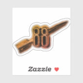 Rakete 88 aufkleber (Blatt)