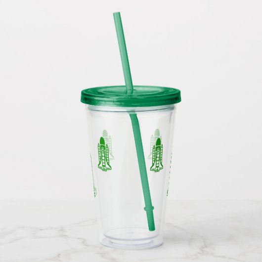 Rakete Acryltrinkbecher (Links)