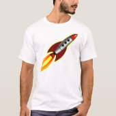 Rakete - Benutzerdefiniert T-Shirt (Vorderseite)