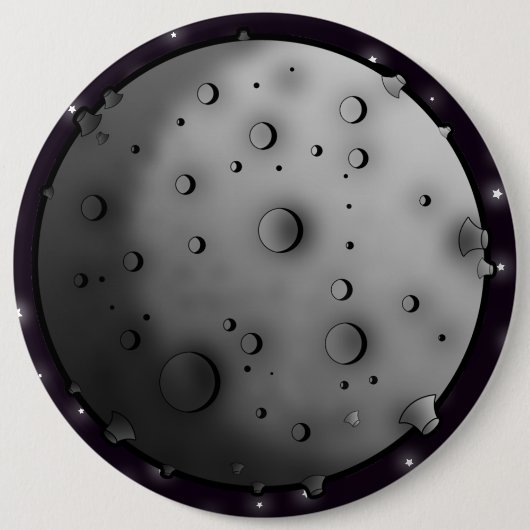 Rakete Button (Vorderseite)